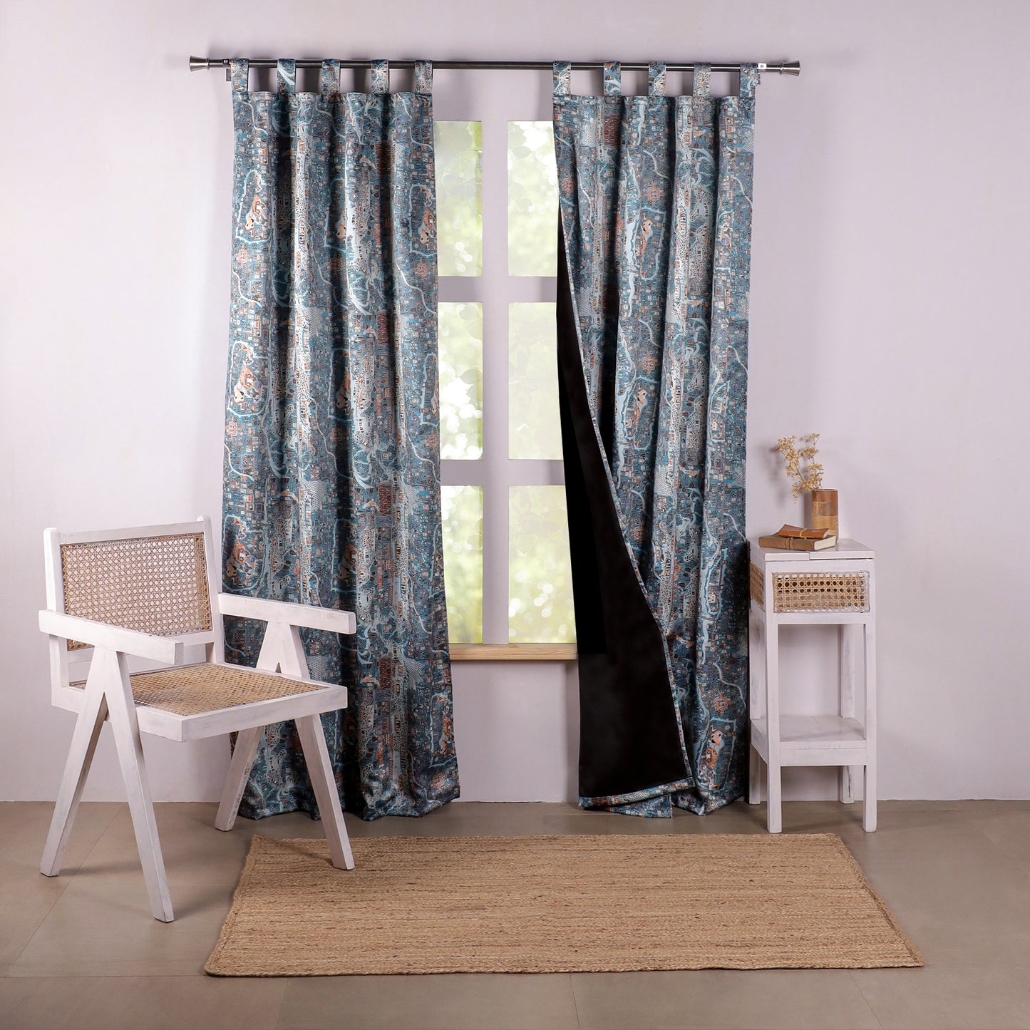 Imprimer River Village - Loop DP Curtain