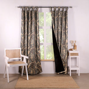 Imprimer River Village - Twist Tab Top DP Curtain