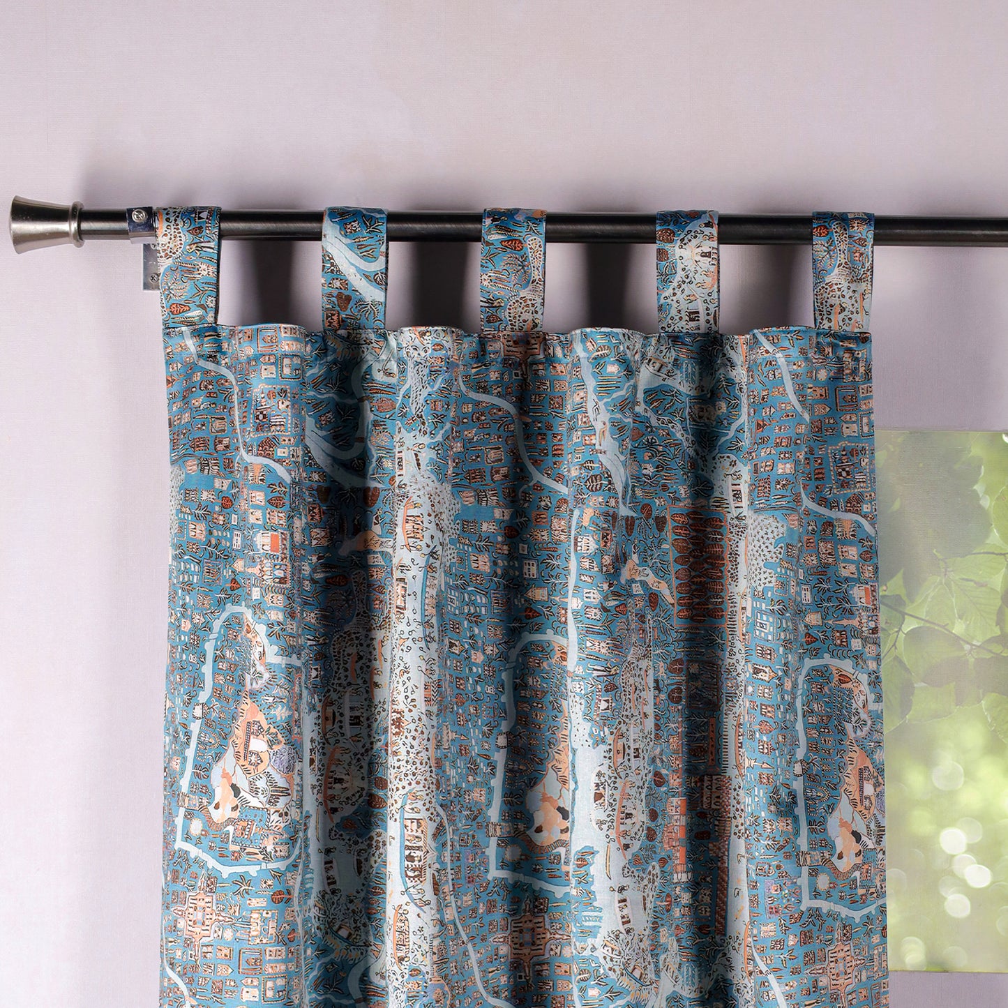 Imprimer River Village - Loop DP Curtain