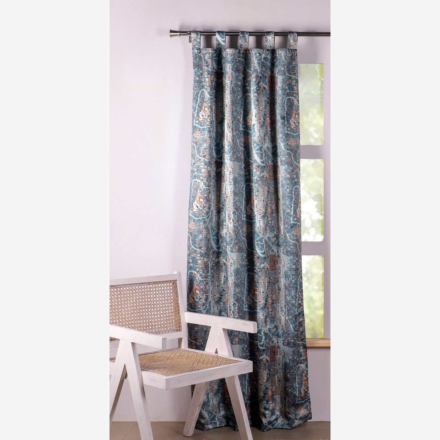 Imprimer River Village - Loop DP Curtain