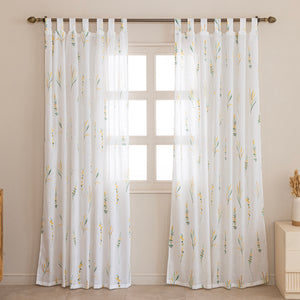 Imprimer Leafscape - Loop Sheer Curtain