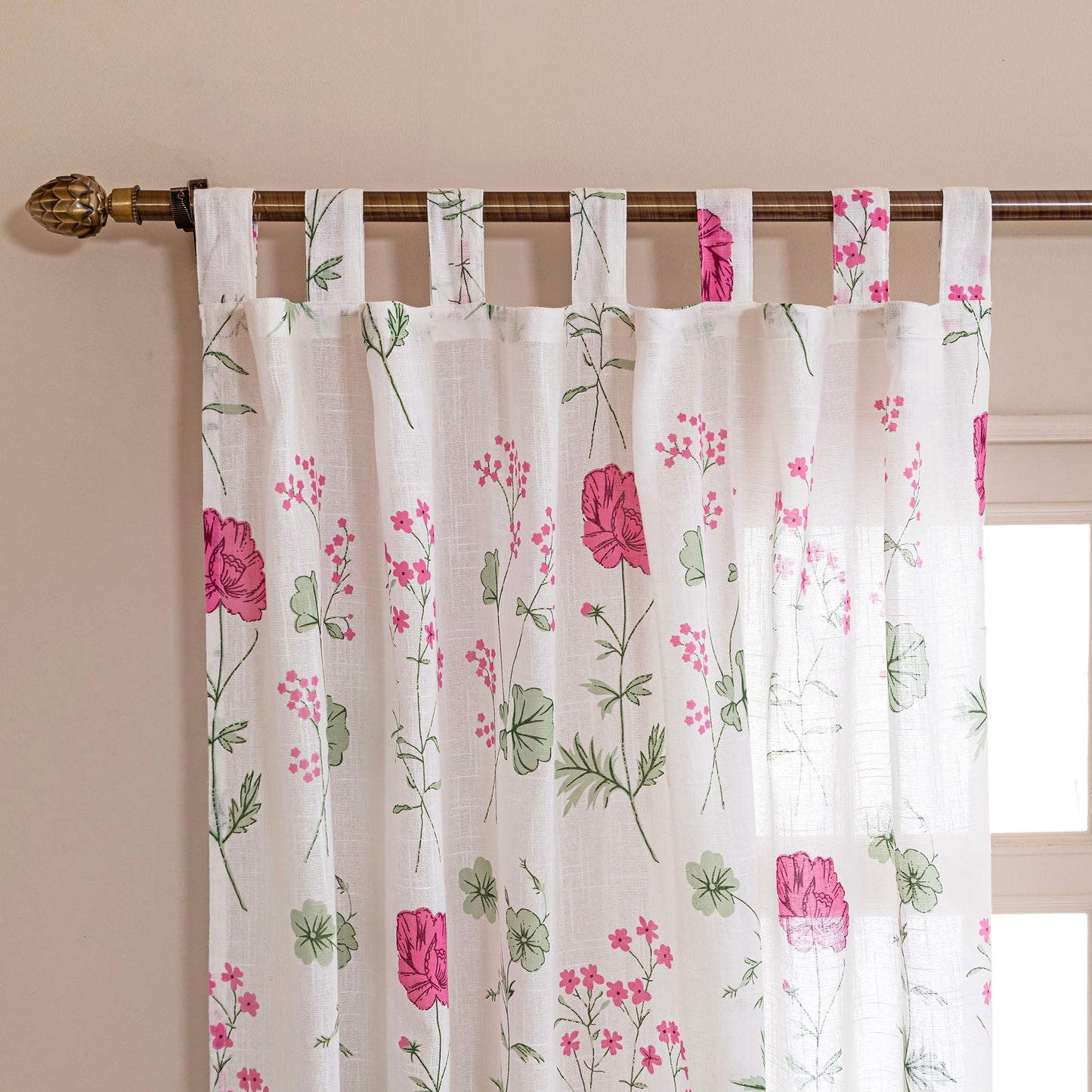 Imprimer Rosachic - Loop Sheer Curtain