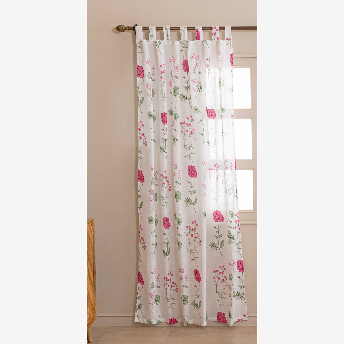 Imprimer Rosachic - Loop Sheer Curtain
