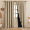 Fort Essential - Black Backing Blackout Curtain