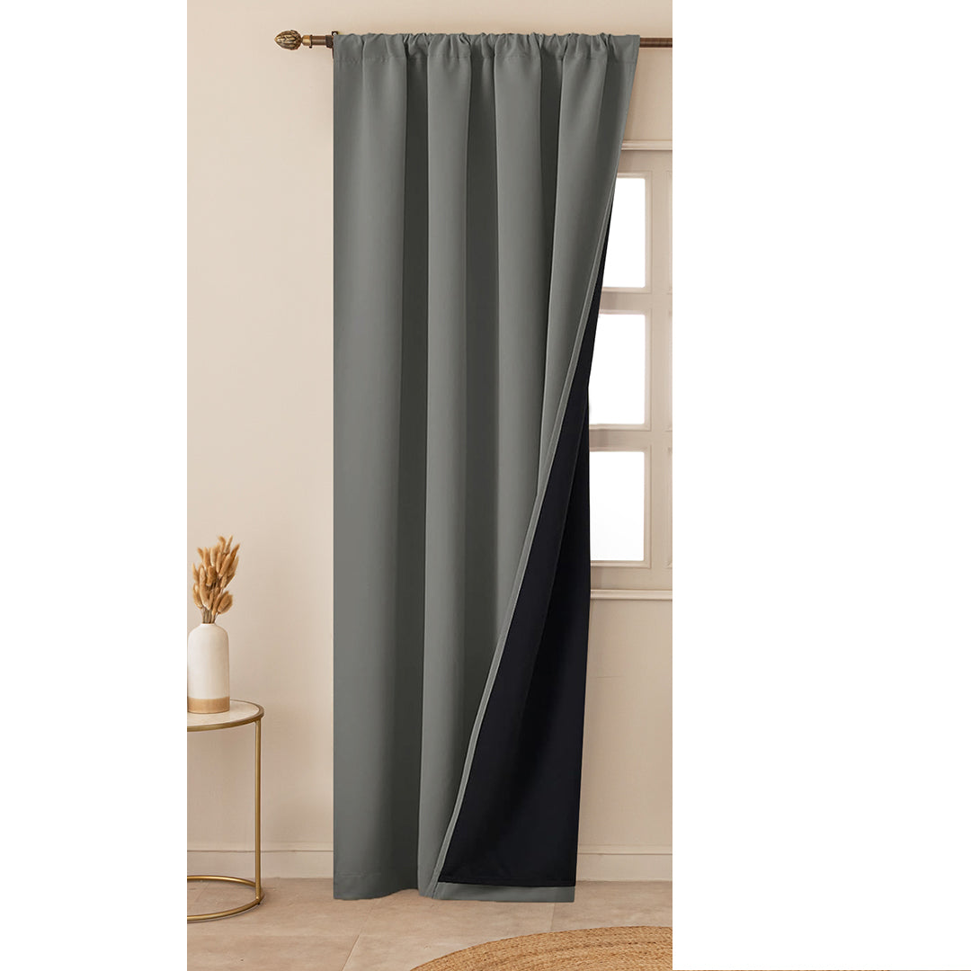 Fort Essential - Black Backing Blackout Curtain