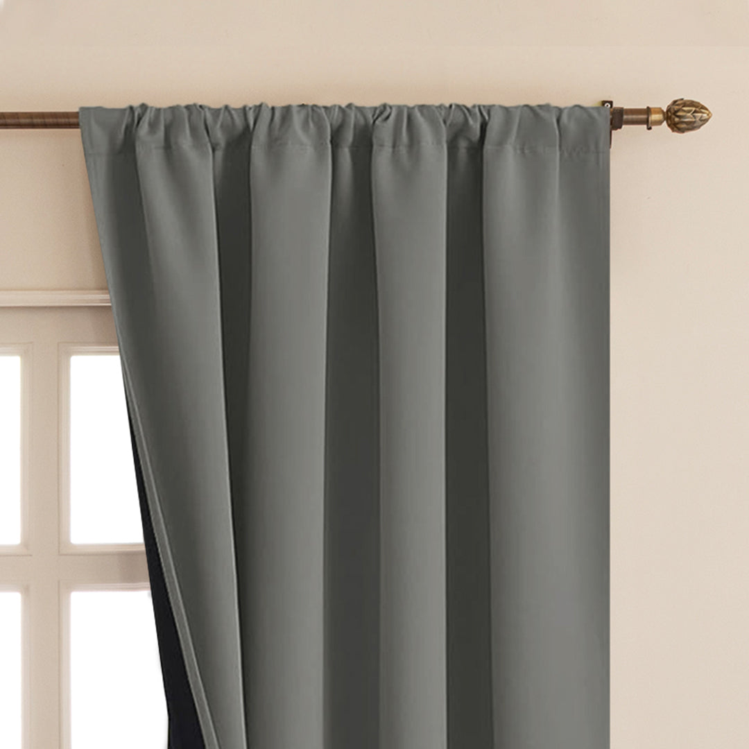 Fort Essential - Black Backing Blackout Curtain