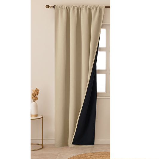 Fort Essential - Black Backing Blackout CurtainFort Essential - Black Backing Blackout Curtain