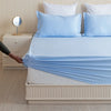 Fort Sublime - Solid Fitted Bedsheet (Sky Blue)