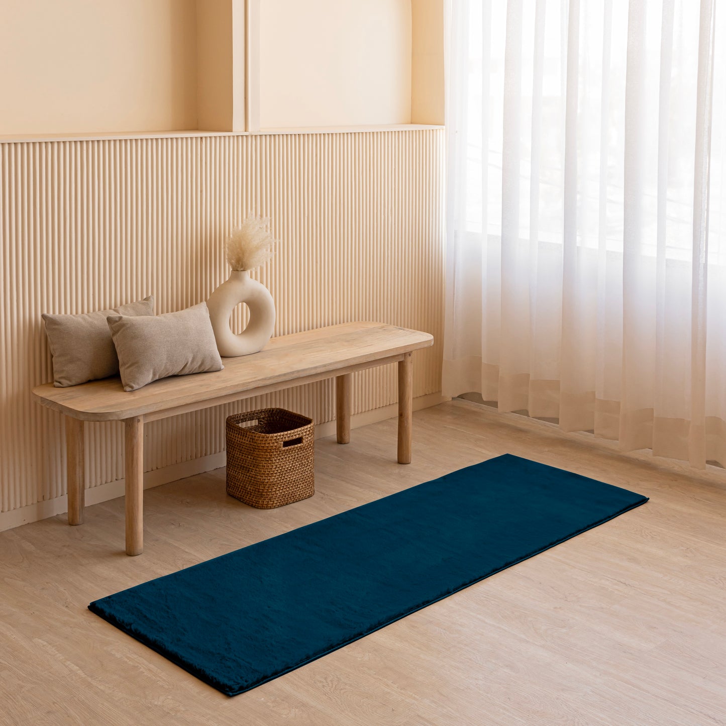 Fort Barefoot Bliss - Shaggy Runner Rug