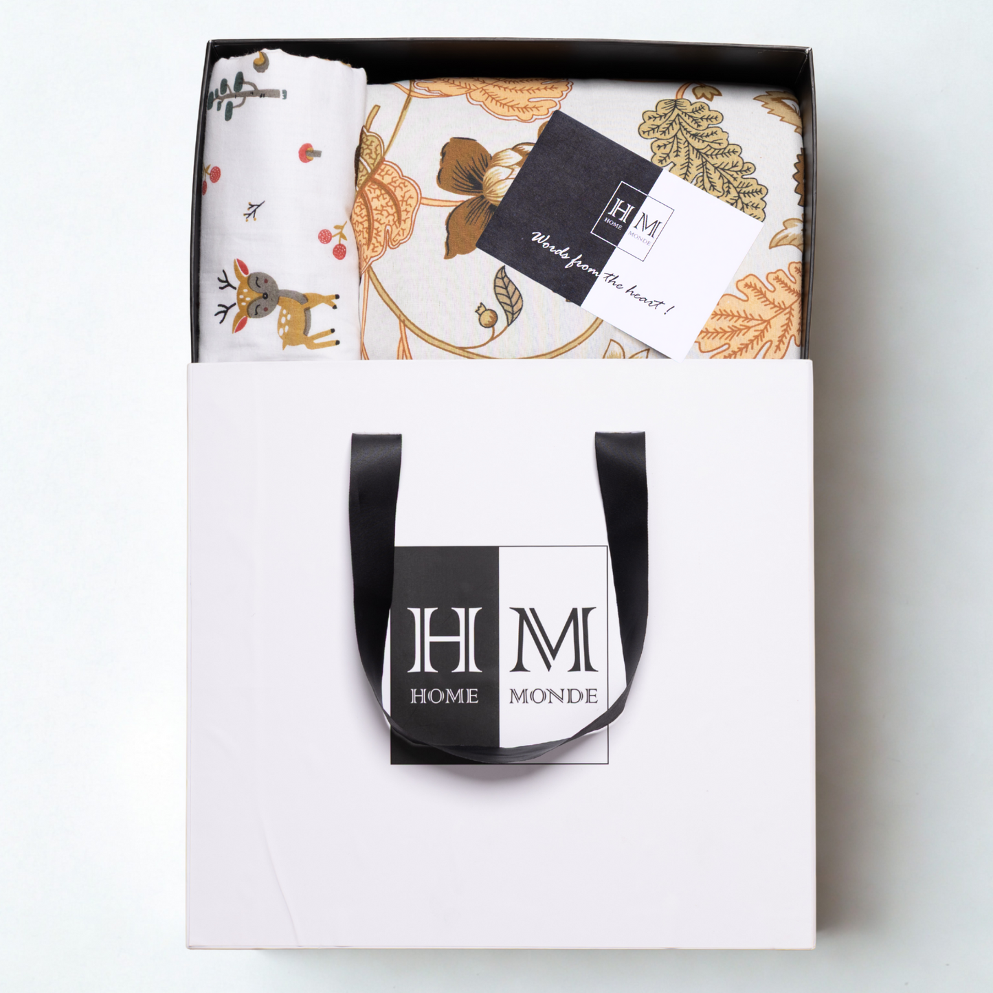 Premium Baby & Adult Dohar Combo Set | Gift-Ready Box