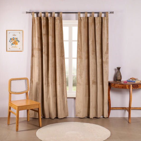 Fort Royal - Loop CurtainVelvet Curtain