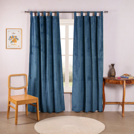 Fort Royal - Loop CurtainVelvet Curtain