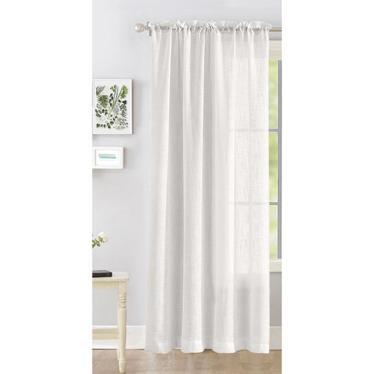 Fort Absolute - Rod Pocket White Sheer Curtaincurtain
