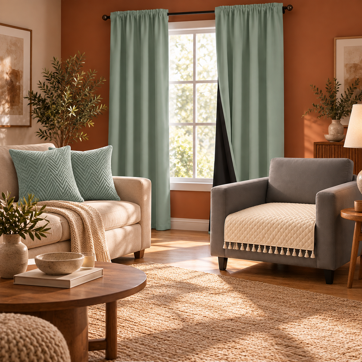 Soft Contrast – A Warm Touch For Your Windows And Sofa