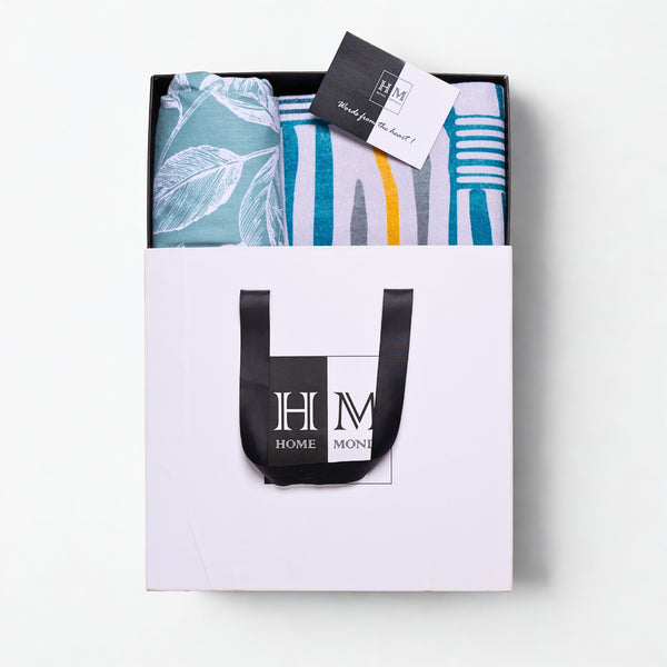 Premium Bedsheet & Runner Rug Combo Set | Gift-Ready Box