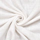 Fort Absolute - White Loop Sheer Curtain