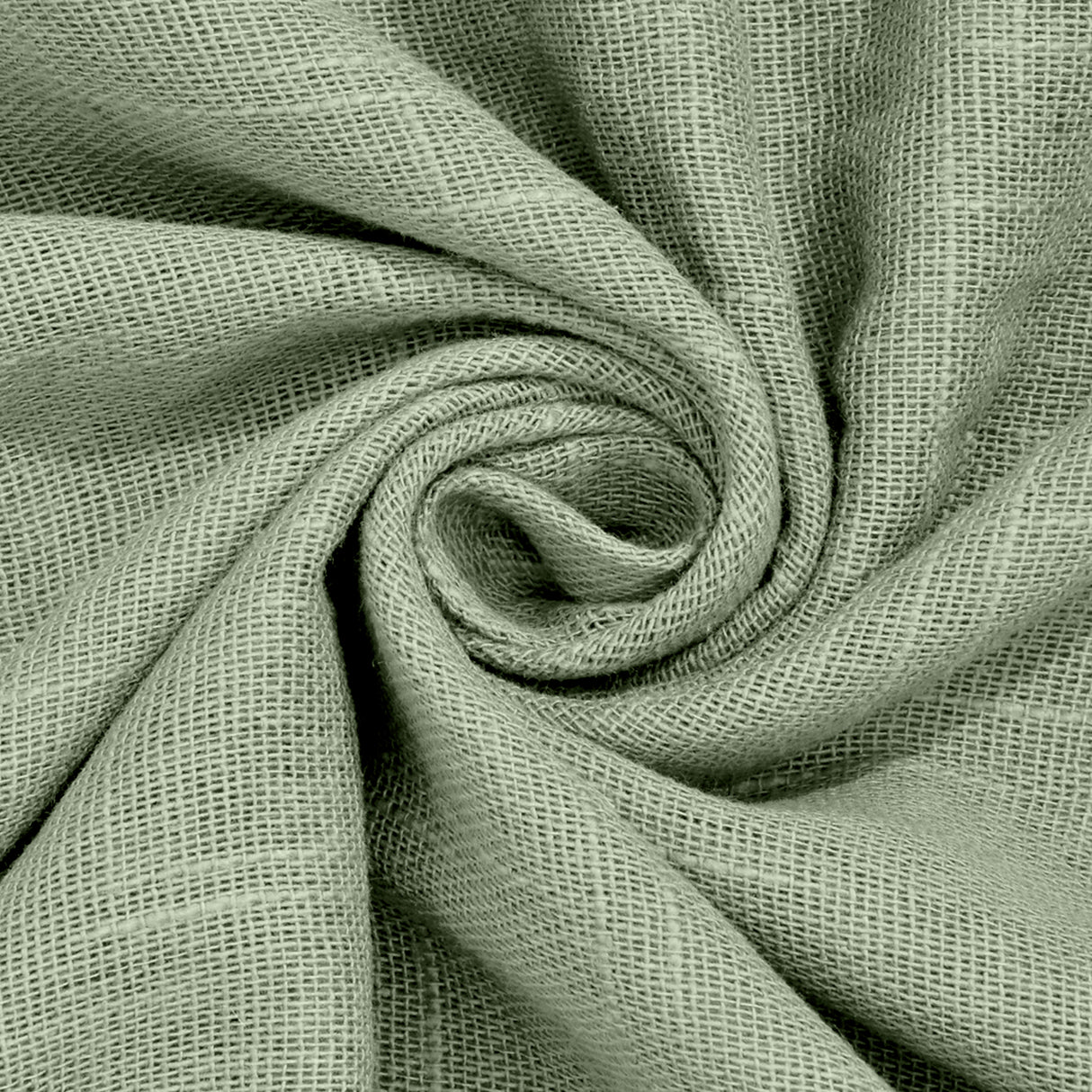 Fort Absolute - Mint Green Loop Sheer Curtain