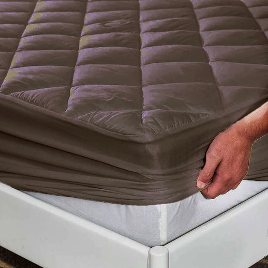 Ombre - Pure Shield Quilted Mattress ProtectorBrown