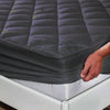 Ombre - Pure Shield Solid Quilted Mattress Protector (Grey)