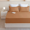 Fort Nightingale - Solid Bedsheet (Taupe)